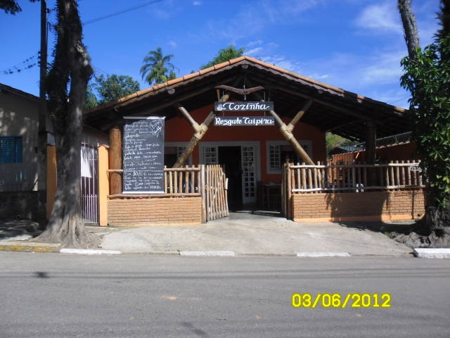 Fachada do restaurante, no antigo endereço